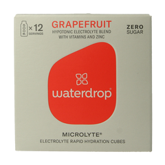 Waterdrop Microlyte grapefruit bruistabletten 12 Stuks