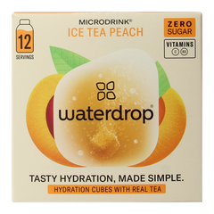 Waterdrop Microdrink ice tea peach bruistabletten 12.00 Stuks