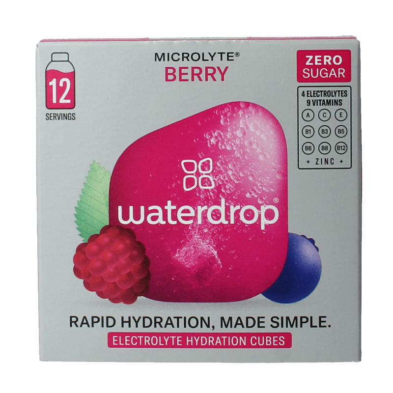 Waterdrop Microlyte berry 12 Stuks