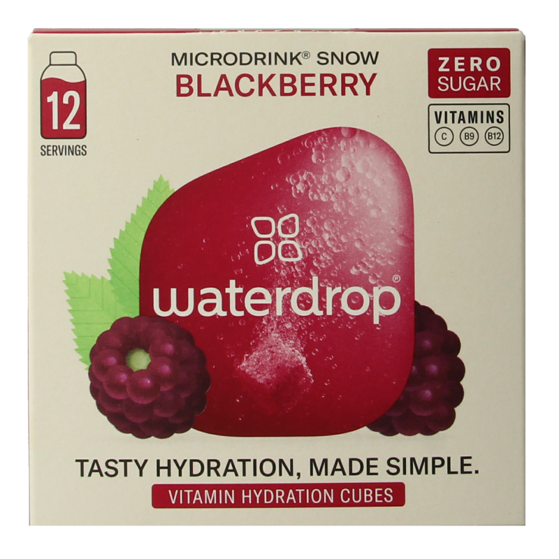 Waterdrop Microdrink braam 12 Stuks