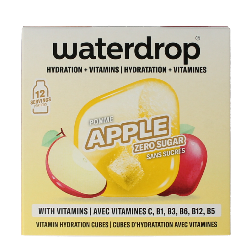 Waterdrop Microdrink appel 12 Stuks