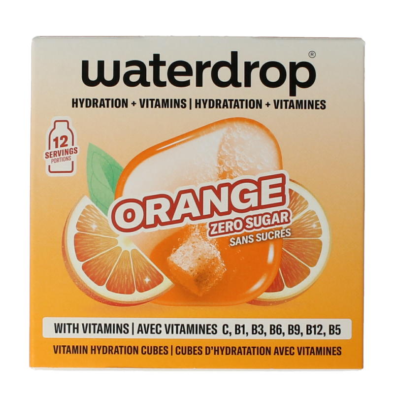 Waterdrop Microdrink summer orange 12 Stuks