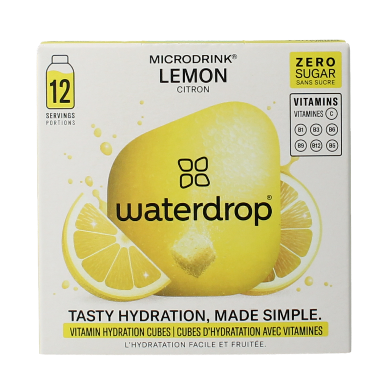 Waterdrop Microdrink summer lemon 12 Stuks