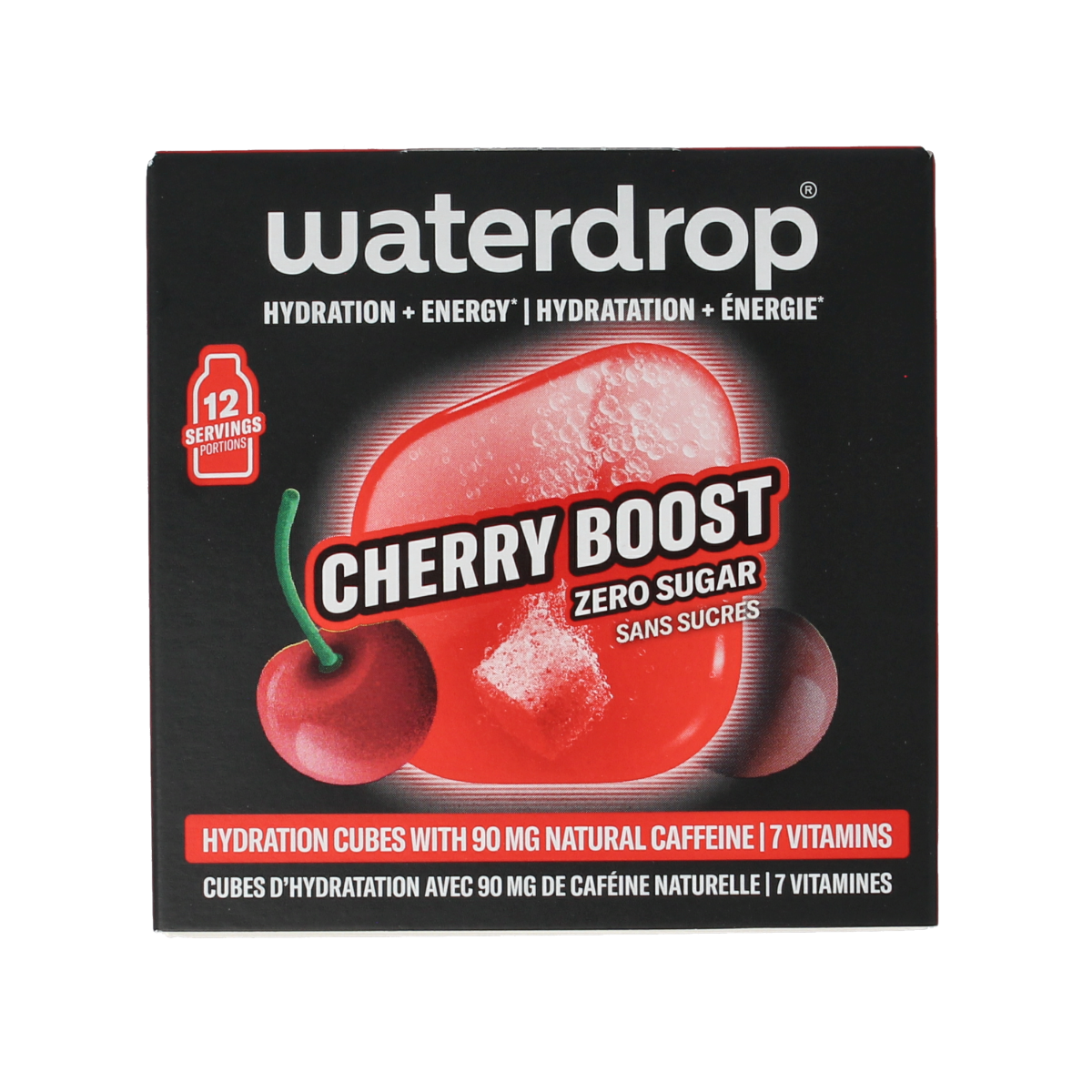 Waterdrop Microenergy cherry boost 12.00 Stuks
