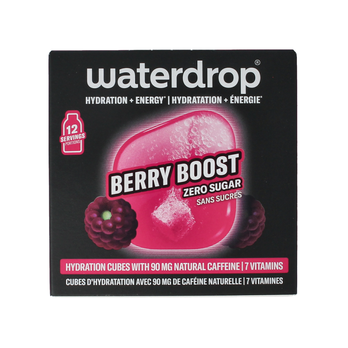 Waterdrop Microenergy berry boost 12.00 Stuks