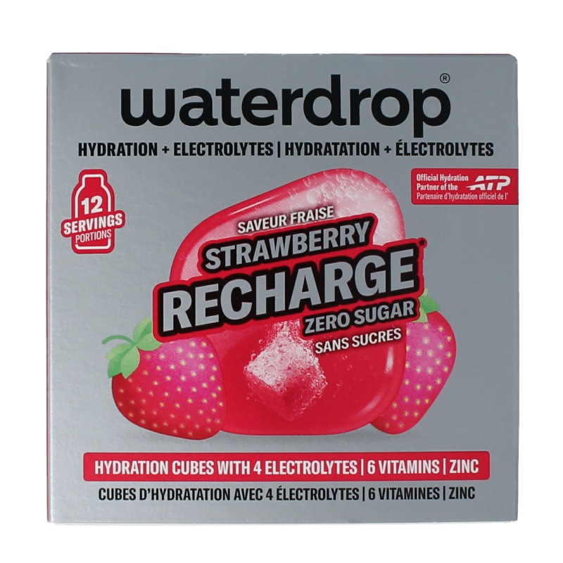 Waterdrop Microlyte strawberry 12 Stuks