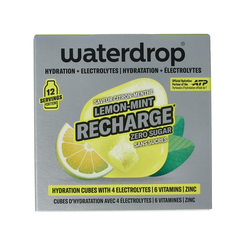 Waterdrop Microlyte lemon mint 12 Stuks