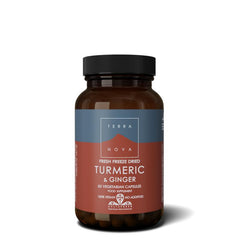 Terranova Turmeric & ginger 50.00 Vegetarische capsules
