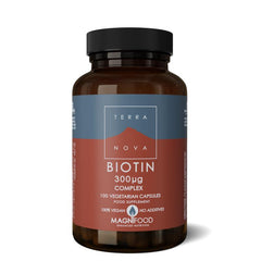 Terranova Biotin 300mcg complex 100.00 Vegetarische capsules