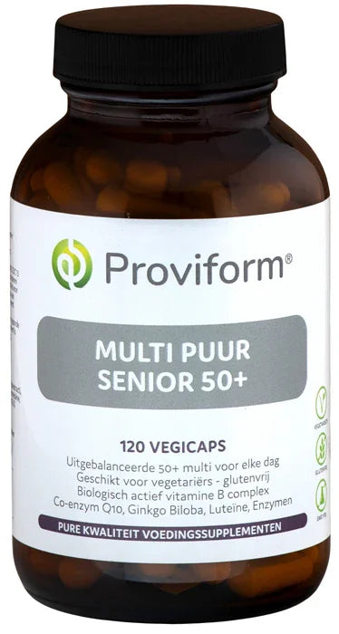 Proviform Multi puur senior 50+ 120 Vegetarische capsules