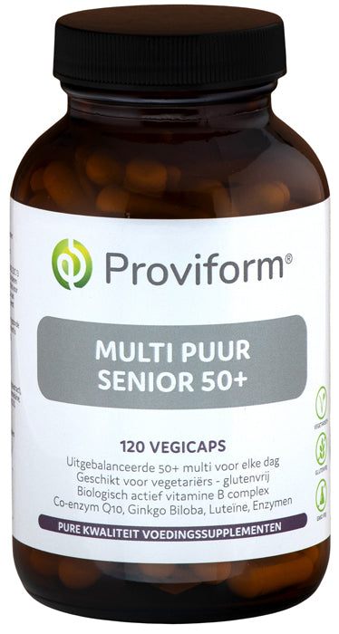 Proviform Multi puur senior 50+ 120.00 Vegetarische capsules