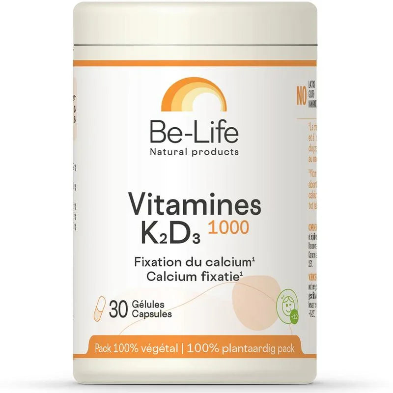 Be-Life Vitamine K2-D3 1000 30 Capsules