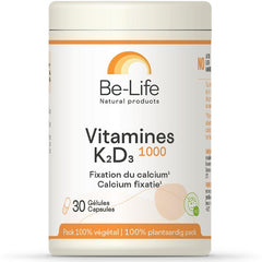 Be-Life Vitamine K2-D3 1000 30 Capsules