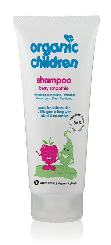 Green People Organic children shampoo berry smoothie 200 Milliliter
