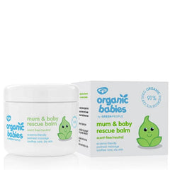 Green People Organic babies mum & baby rescue balm scent free 100 Milliliter