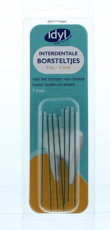 Idyl Interdentaal borstels fijn 5mm 7.00 Stuks