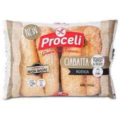 Proceli Ciabatta rustica 120.00 Gram