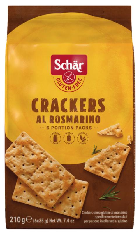 Schar Crackers rozemarijn glutenvrij 210 Gram