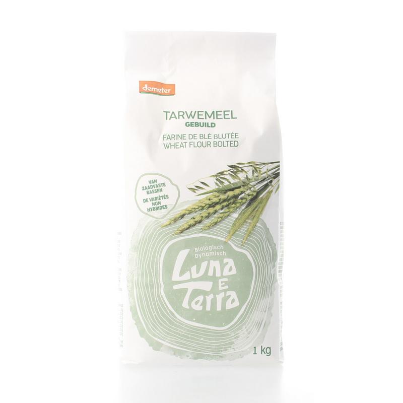 Luna E Terra Tarwemeel gebuild demeter bio 1.00 Kilogram
