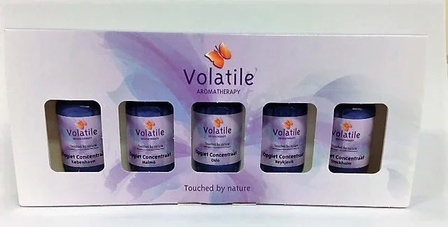 Volatile Cadeauverpakking sauna opgiet 5 x 30ml 1 Set