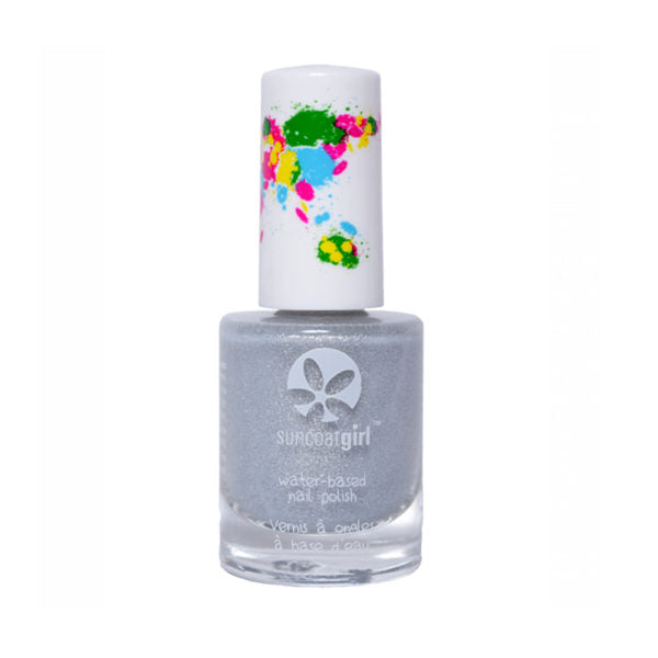 Suncoat Girl Nagellak starlight silver vegan 9 Milliliter