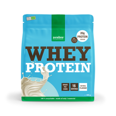 Purasana Whey proteine naturel bio 400.00 Gram