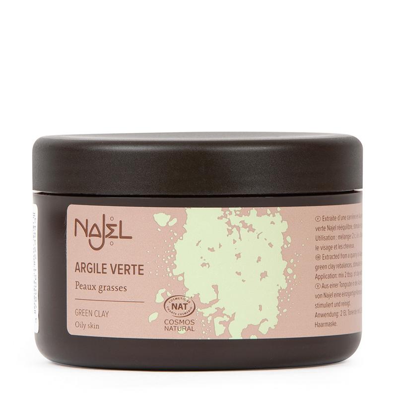 Najel Aleppo Argile verte gezichtsmasker groene klei 150.00 Gram