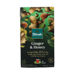 Dilmah Ginger & honey fun tea 20.00 Zakjes