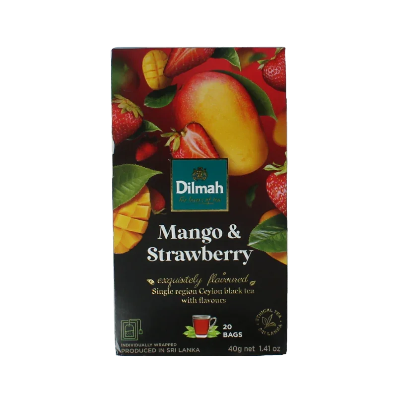 Dilmah Mango & strawberry fun tea 20 Zakjes