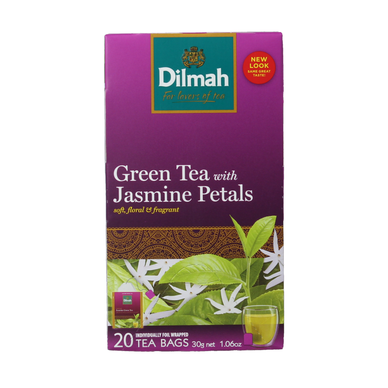 Dilmah Jasmine green tea selection 20 Zakjes