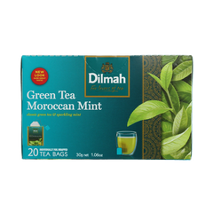 Dilmah Moroccan mint green tea selection 20 Zakjes