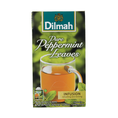Dilmah Peppermint tea herbal infusion 20 Zakjes