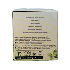 Dilmah Peppermint tea herbal infusion 20 Zakjes