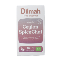 Dilmah Ceylon spice chai tea bio 20 Zakjes