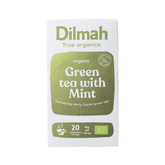 Dilmah Green tea with mint bio 20.00 Zakjes