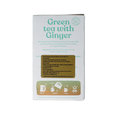 Dilmah Green tea with ginger bio 20 Zakjes