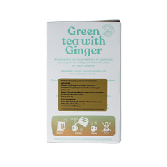 Dilmah Green tea with ginger bio 20.00 Zakjes