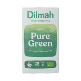 Dilmah Pure ceylon green tea bio 20.00 Zakjes