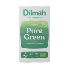 Dilmah Pure ceylon green tea bio 20 Zakjes