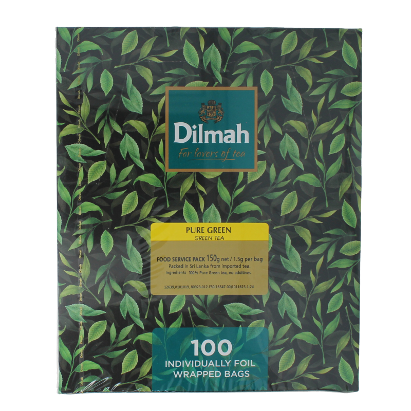 Dilmah Pure green tea 100.00 Zakjes