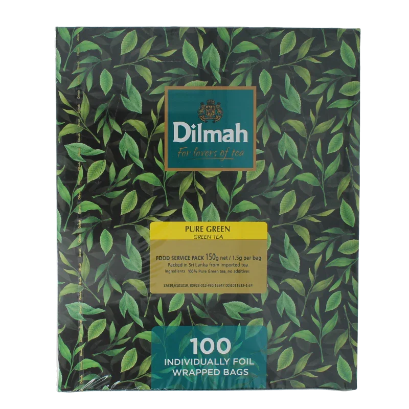 Dilmah Pure green tea 100 Zakjes