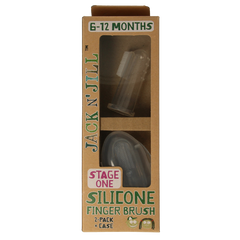 Jack N Jill Silicone finger brush 2 Stuks