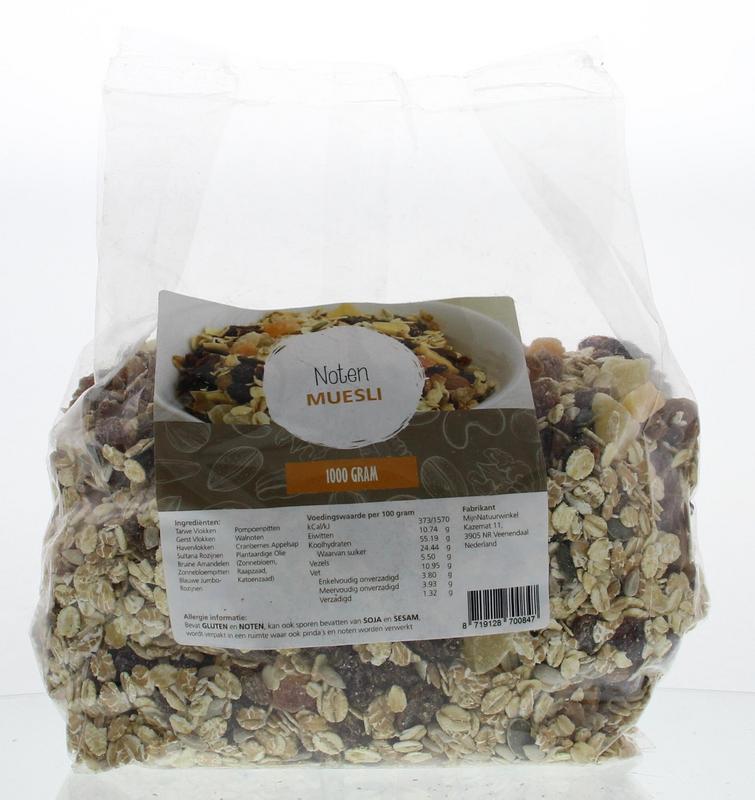 MijnNatuurwinkel Muesli noten 1.00 Kilogram