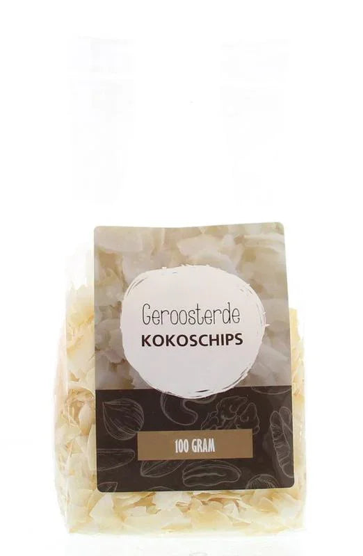 MijnNatuurwinkel Kokos chips geroosterd 100 Gram