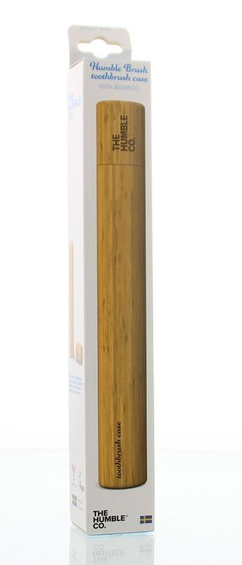 The Humble Co Tandenborstelkoker volwassenen bamboe 1.00 Stuks