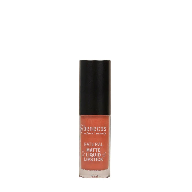 Benecos natural beauty Natural lipstick liquid mat coral kiss 5 Milliliter