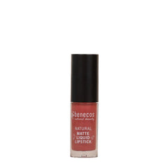 Benecos natural beauty Natural lipstick liquid mat rosewood romance 5 Milliliter
