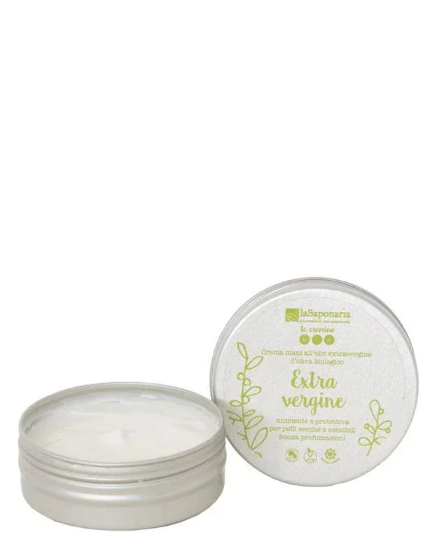 La Saponaria Handcreme extra vergine olijfolie 60 Milliliter