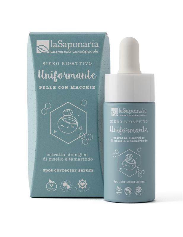 La Saponaria Serum bio actief egale stralende teint 15 Milliliter