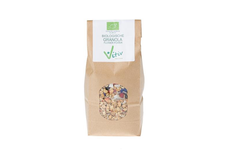 Vitiv Granola flower power bio 500.00 Gram